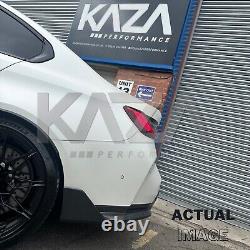 2021+ Bmw G80 G81 M3 Saloon Touring Rear Canards Real Carbon Fibre Fins Slats