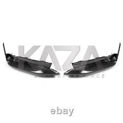 2021+ Bmw G80 G81 M3 Saloon Touring Rear Canards Real Carbon Fibre Fins Slats