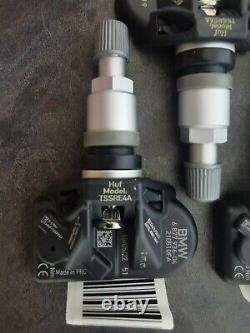 4X OEM BMW Pressure Sensors TPMS 6877936 G F 1 3 5 X I series