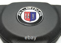 ALPINA BMW by MOMO Steering Wheel 3 Spokes Black Leather 360mm witho HUB Genuine