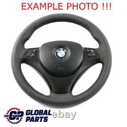 BMW 1 3 E81 E82 E87 E88 E90 E91 E92 E93 NEW Leather M Sport Look Steering Wheel