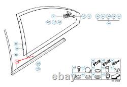 BMW 3 Coupe E46 Rear Left and right Vent Window Gasket 51368194741 NEW GENUINE