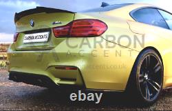 BMW 4 Series M4 F82 Real Carbon Fibre Fiber High Kick PSM Style Rear Spoiler