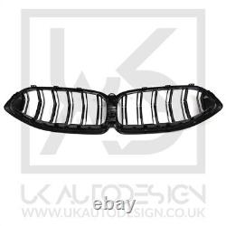 BMW 8 Series Dual Slat Real Carbon Fibre Kidney Grille (G14/G15/G16 Pre-LCI)