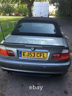 BMW E46 320Ci convertible with only 38,800 genuine miles from new