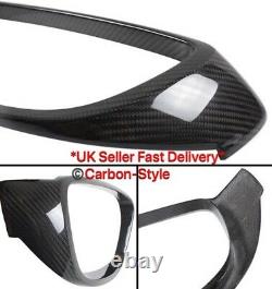 BMW F80 M3 F82 M4 F32 F33 F36 4 series Genuine Carbon Fiber Grill Covers