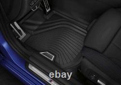 BMW Genuine All Weather Front + Rear Car Floor Mats Rubber F40 F44 RHD 122/3