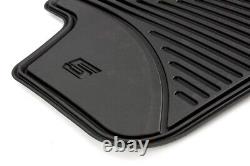 BMW Genuine All Weather Rubber Car Floor Mats Front + Rear Set 51472414220