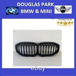 BMW Genuine F40 1 Series Gloss Black M Performance Kidney Grille 51135A39368