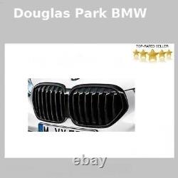 BMW Genuine Front Grill High Gloss Black, M-Aero Package X1- F48LCI. 51138080619