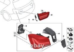 BMW Genuine Left NS Side Panel Rear Light Black Line Fits F20 LCI 63217456501