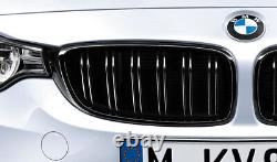 BMW Genuine M Performance Front Right Ornamental Grille Gloss Black 51712352812