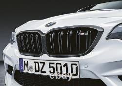 BMW Genuine M Performance Left NS Side Ornamental Grille Carbon 51712453943