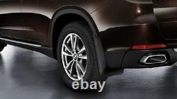 BMW Genuine Rear Right Left Mud Flaps Guards Set 2 Pieces F15 X5 82162302431