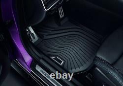 BMW RHD Front Rubber Floor Mats Set of 2 All Weather Genuine 2 Series 5A3E485