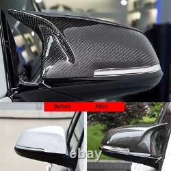 BMW Real Carbon Fibre Wing Mirror Cover Caps 2020 M135i X1 X2 Z4 F48 F49 F40 F52