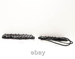 BMW X5 E53 Front Upper Hood Grill Pair 51137113729 51137113730 NEW GENUINE