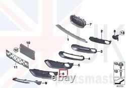 Bmw F22 F23 LCI Sport New Genuine Front Lower Closed Grille Pair Set