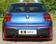 Bmw New Genuine 135 F20 F21 10-14 M Sport Bumper Diffuser With Two Muffler Holes