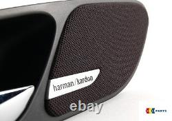 Bmw New Genuine E46 3-series 2 Door Handle Speaker Cover Pair Harman Kardon L+r