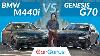 Bmw Or Genesis Luxury Sport Sedans Compared 2022 Bmw M440i Vs 2022 Genesis G70