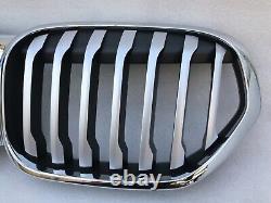 Bmw X1 F48 F49 LCI M-sport 2019-on New Genuine Front Bumper Top Grill Grille