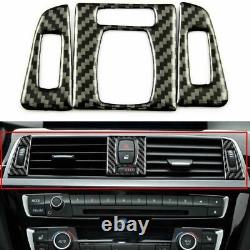 Carbon Fiber Full Interior Trim Sticker Decor Cover For BMW 3 4 Series F30 F32