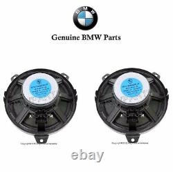 For BMW E46 Pair Set of 2 Front or Rear Speaker Bass Loudspeaker 6.25 Genuine