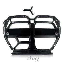 For BMW G80 M3 G82 G83 M4 2021+ Gloss Black Front Bumper Kidney Grille CSL Style