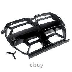 For BMW G80 M3 G82 G83 M4 2021+ Gloss Black Front Bumper Kidney Grille CSL Style