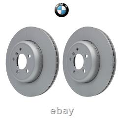 GENUINE BMW Brake Disc Front PAIR Vented Fits 530D F10 F11 3.0D 34116775277