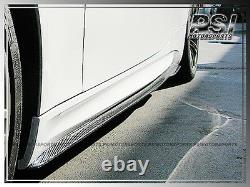 GS Real Carbon Fiber Side Skirts Extension Add On Lip 2008-2013 BMW E92 E93 M3