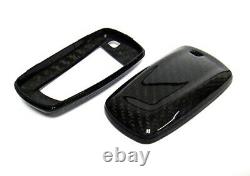 Genuine 3D Carbon Fibre Keyless Smart Key Case Cover BMW 1 2 3 4 5 6 7 Series X4