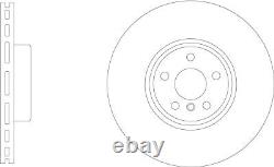 Genuine APEC Front Brake Discs & Pads Set Vented for BMW 7 Series