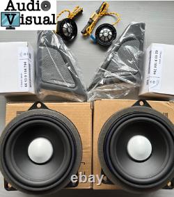 Genuine BMW 5 Series F10 F11 Harman Kardon Tweeters + Speakers Cover Set Upgrade