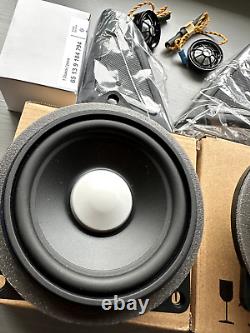 Genuine BMW 5 Series F10 F11 Harman Kardon Tweeters + Speakers Cover Set Upgrade