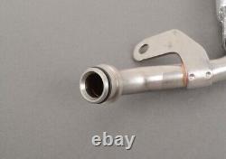 Genuine BMW E60N E61N Turbocharger Oil Supply Outlet Pipe OEM 11427563711
