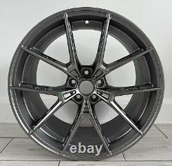 Genuine BMW F90 M5 20 Style 863M Front 9.5J Alloy Wheel Ferric Grey Matte