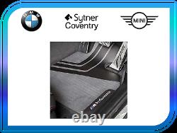 Genuine BMW M Performance Car Carpet Floor Mats Front Set F10 F11 51472365218