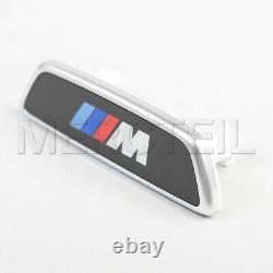 Genuine BMW M front seat backrest illuminated Emblem badge 52108745038