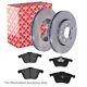 Genuine FEBI Front Brake Discs & Pads Set Vented for BMW 5 Series