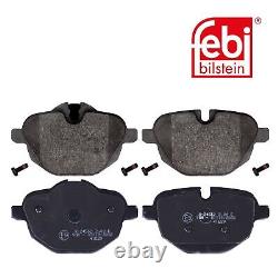 Genuine FEBI Rear Brake Discs & Pads Set Vented for BMW 7 Series