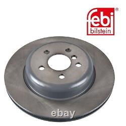 Genuine FEBI Rear Brake Discs & Pads Set Vented for BMW 7 Series