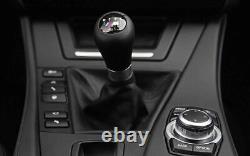 NEW Genuine BMW M-Sport 6-Speed Black Leather Gear Knob Gearstick Manual