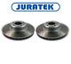 New 2 Front Brake Discs Replaces BMW 34106797602 Genuine OE Juratek High Carbon