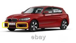 New Genuine BMW 1 Series F20 F21 LCI Set Of Front Fog Light Surround Grills OEM