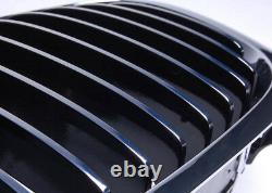New Genuine BMW 3 E46 Coupe Front Radiator Kidney Grille Chrome Set Left Right