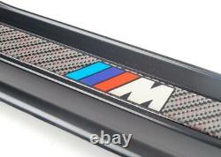 New Genuine BMW Carbon Rear Door Sill Right 51472490042