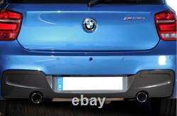 New Genuine BMW F20 F21 M Sport Bumper Diffuser With Two Muffler Holes 8051928