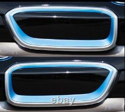 New Genuine BMW i3 I01 I01 LCI Front Right AND Left Blue Kidney Grille Set OEM
